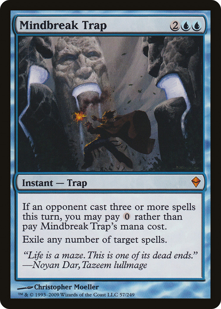 Mindbreak Trap (ZEN-057) - Zendikar Foil