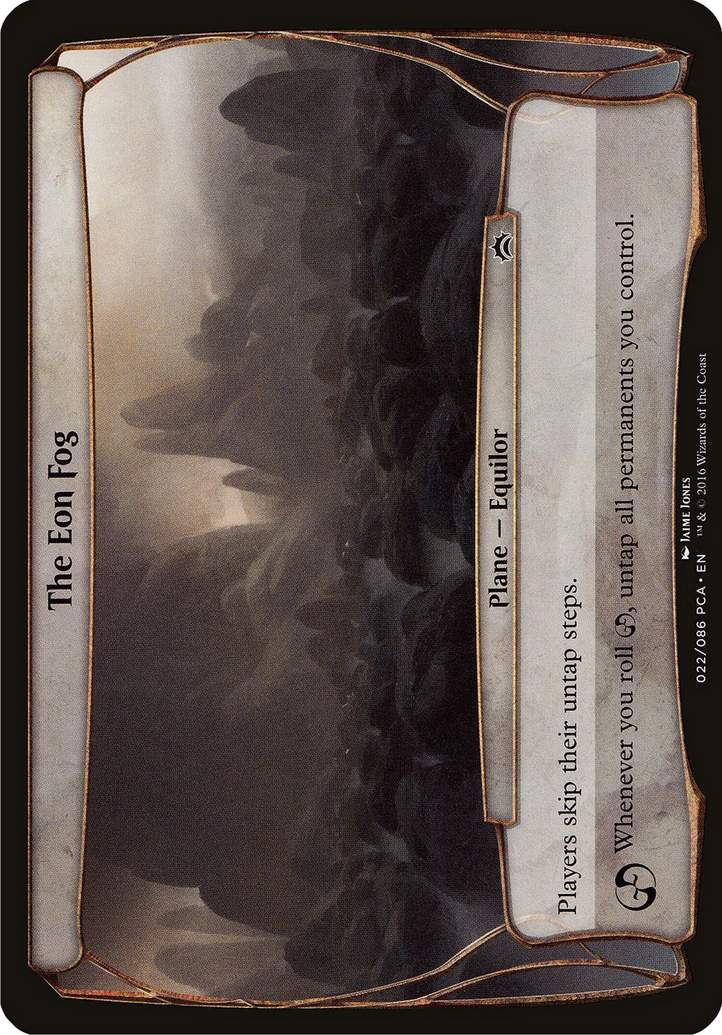 The Eon Fog (Planechase Anthology) (OVER-) - Planechase Anthology Planes