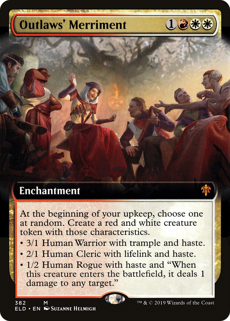 Outlaws' Merriment (Extended Art) (ELD-382) - Throne of Eldraine: (Extended Art)