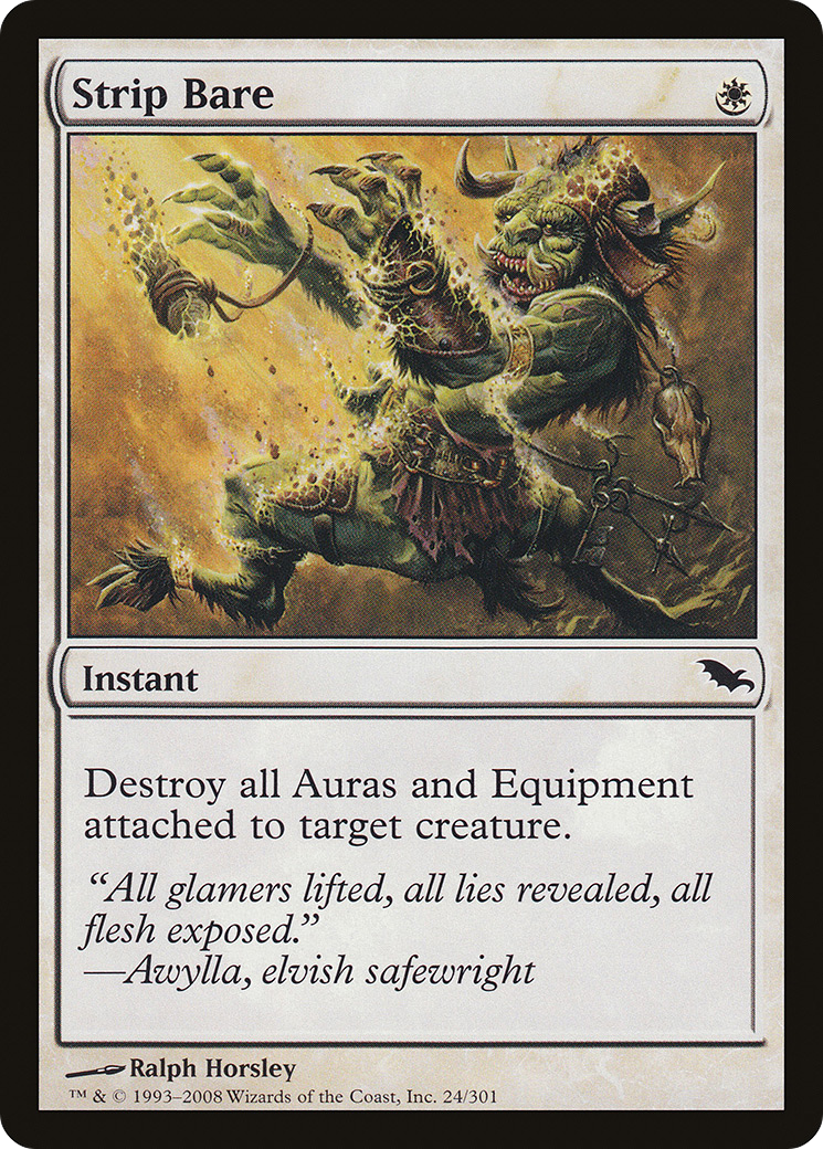 Strip Bare (SHM-024) - Shadowmoor Foil