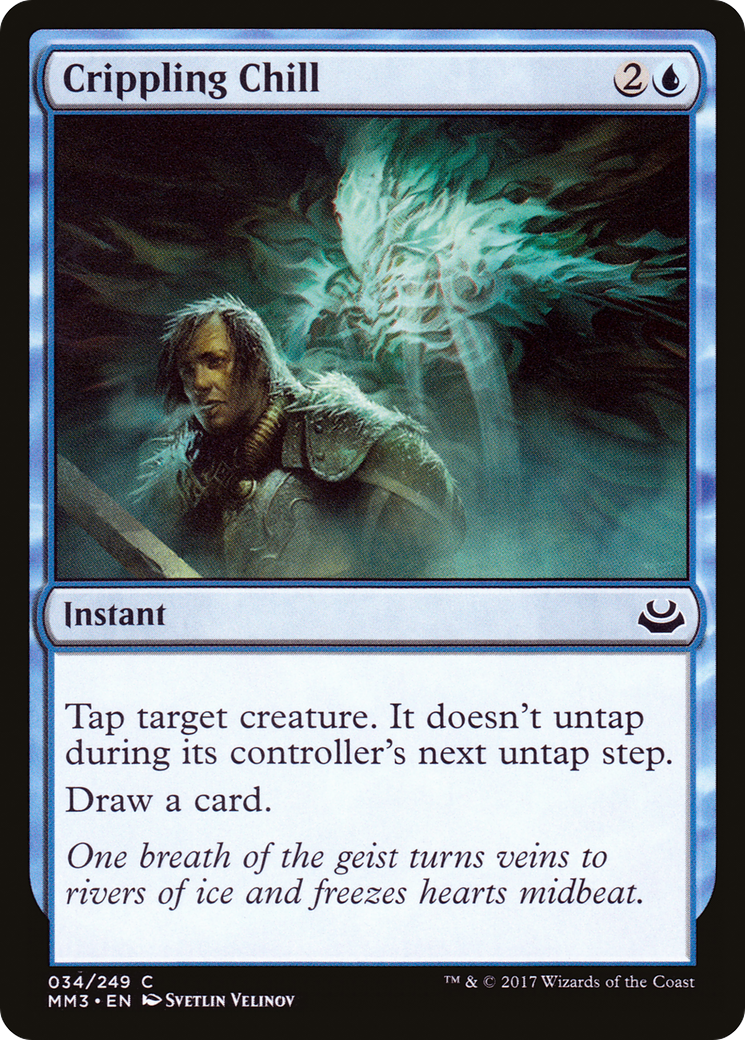 Crippling Chill (MM3-034) - Modern Masters 2017