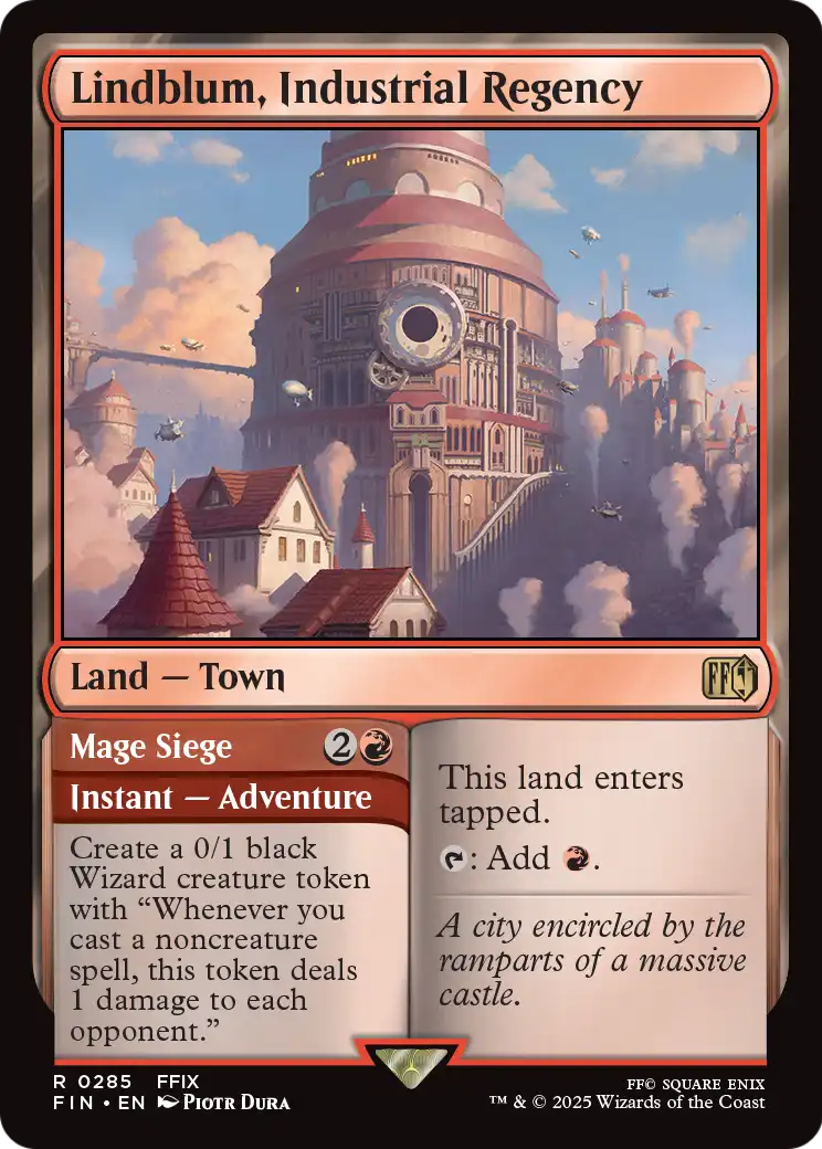 Lindblum, Industrial Regency (FIN-285) - FINAL FANTASY Foil