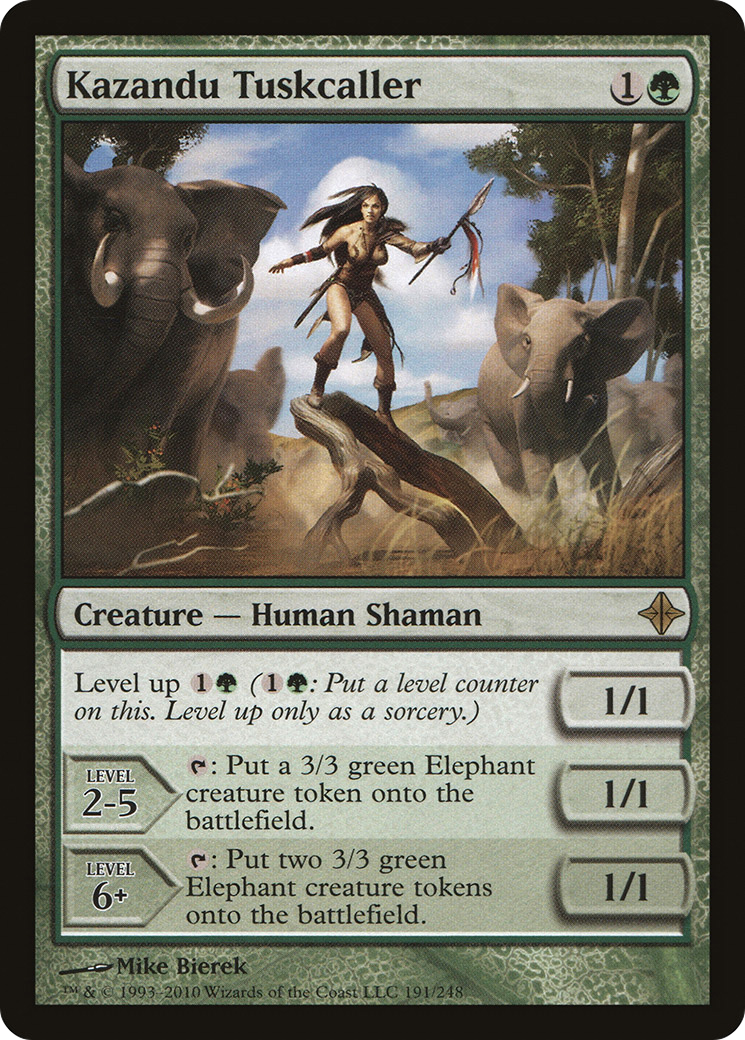 Kazandu Tuskcaller (ROE-191) - Rise of the Eldrazi Foil