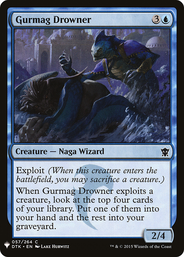 Gurmag Drowner (LIST-057) - The List