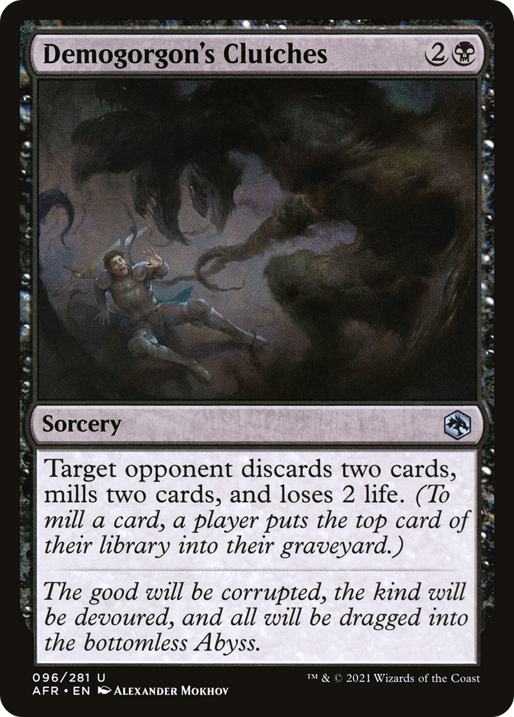 Demogorgon's Clutches (AFR-096) - Adventures in the Forgotten Realms Foil