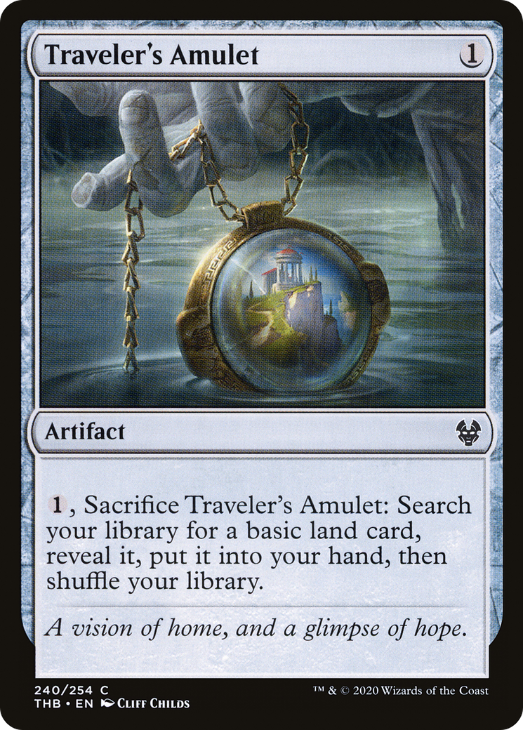 Traveler's Amulet (THB-240) - Theros Beyond Death Foil