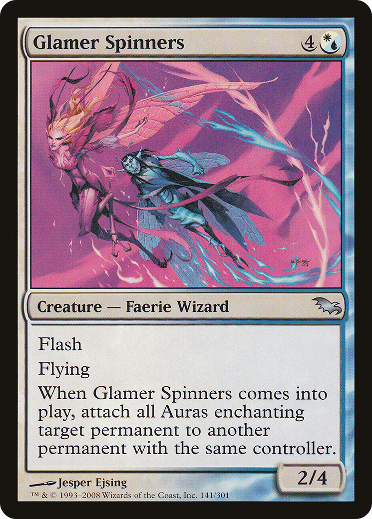 Glamer Spinners (SHM-141) - Shadowmoor Foil