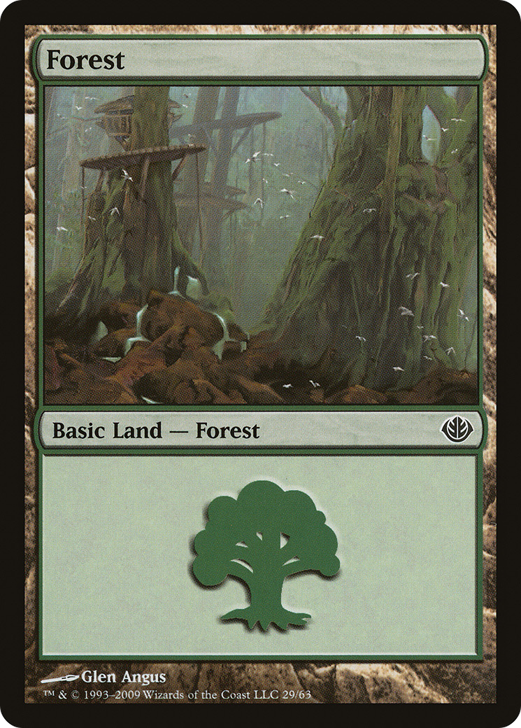 Forest (29) (DDD-029) - Duel Decks: Garruk vs. Liliana