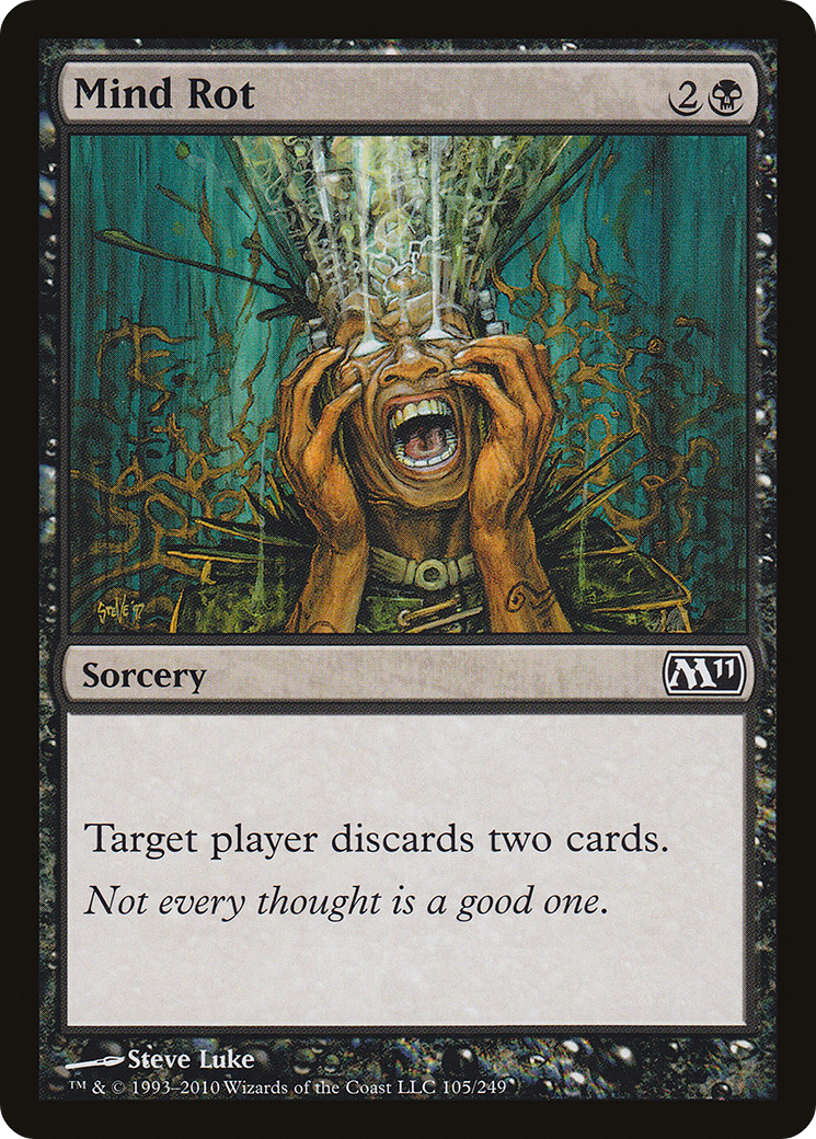 Mind Rot (M11-105) - Magic 2011 Foil