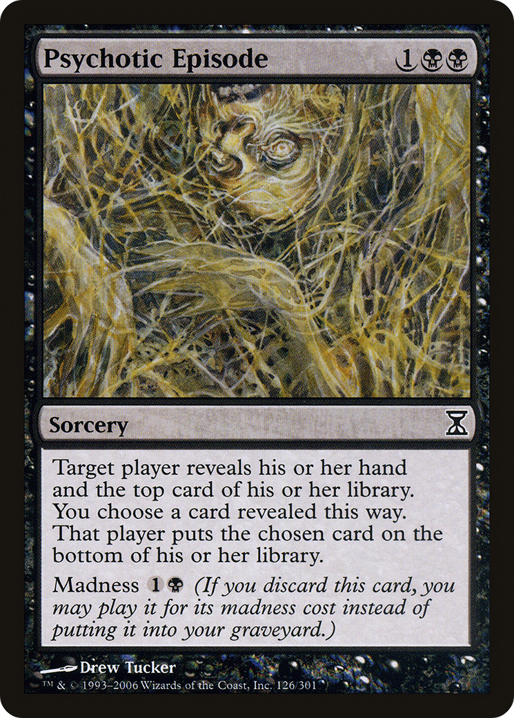 Psychotic Episode (TSP-126) - Time Spiral Foil