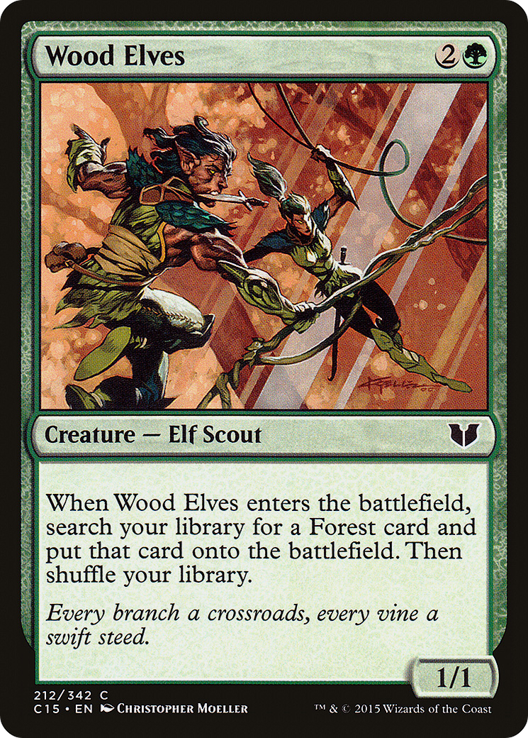 Wood Elves (C15-212) - Commander 2015