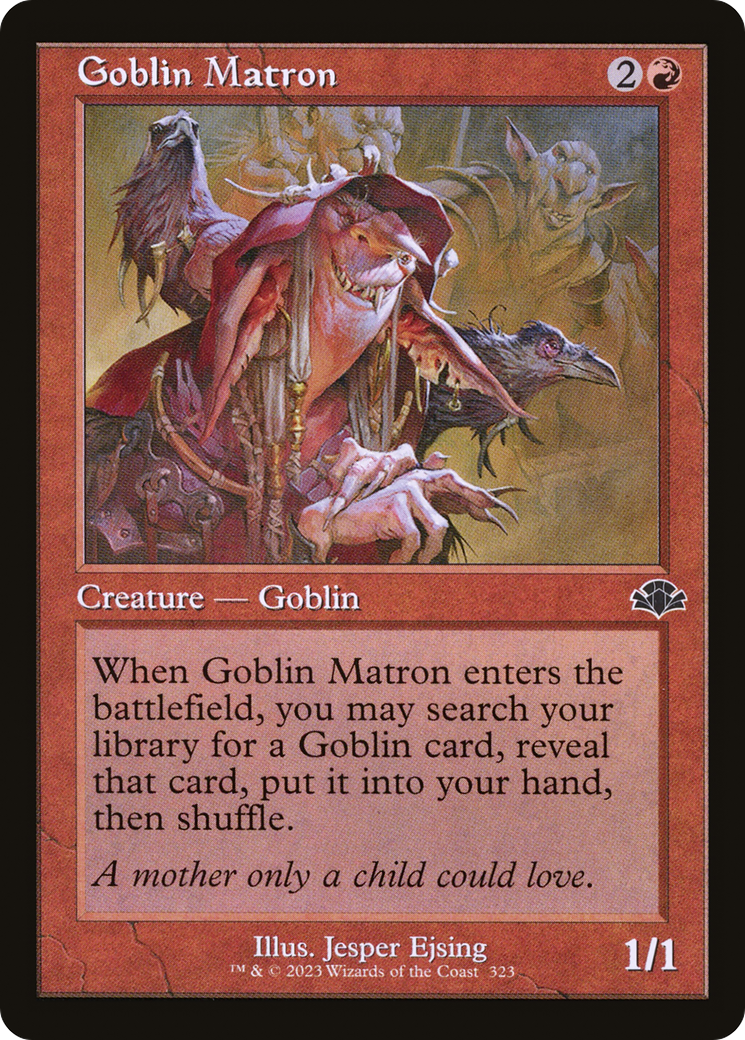 Goblin Matron (Retro Frame) (DMR-323) - Dominaria Remastered
