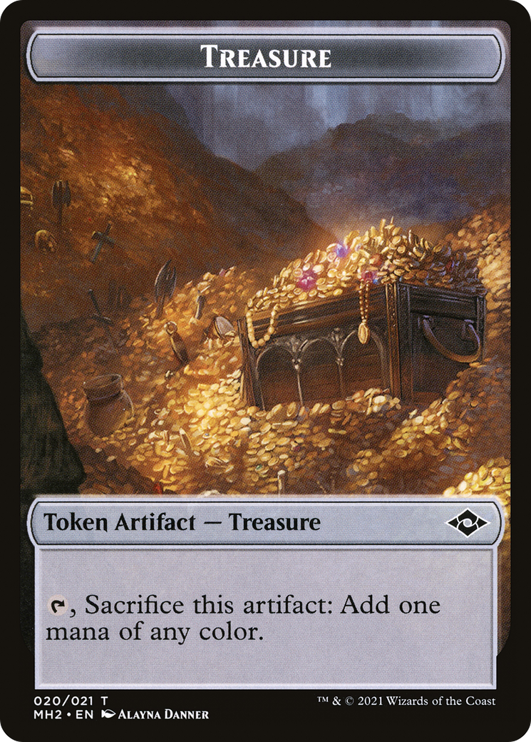 Treasure (020) Token (MH2-020) - Modern Horizons 2 Tokens
