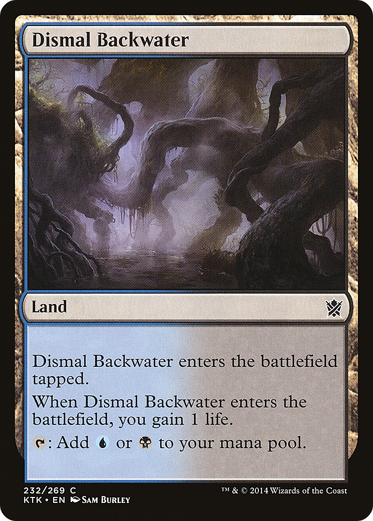 Dismal Backwater (KTK-232) - Khans of Tarkir