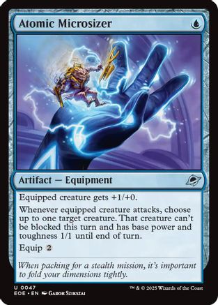Atomic Microsizer (EOE-047) - Edge of Eternities Foil