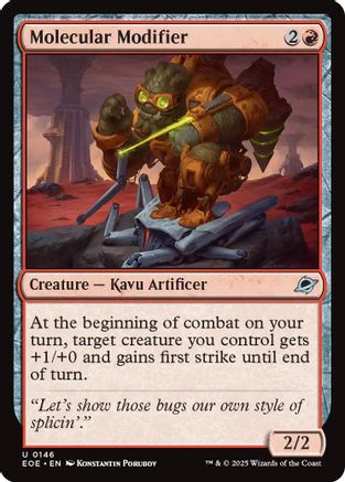 Molecular Modifier (EOE-146) - Edge of Eternities Foil