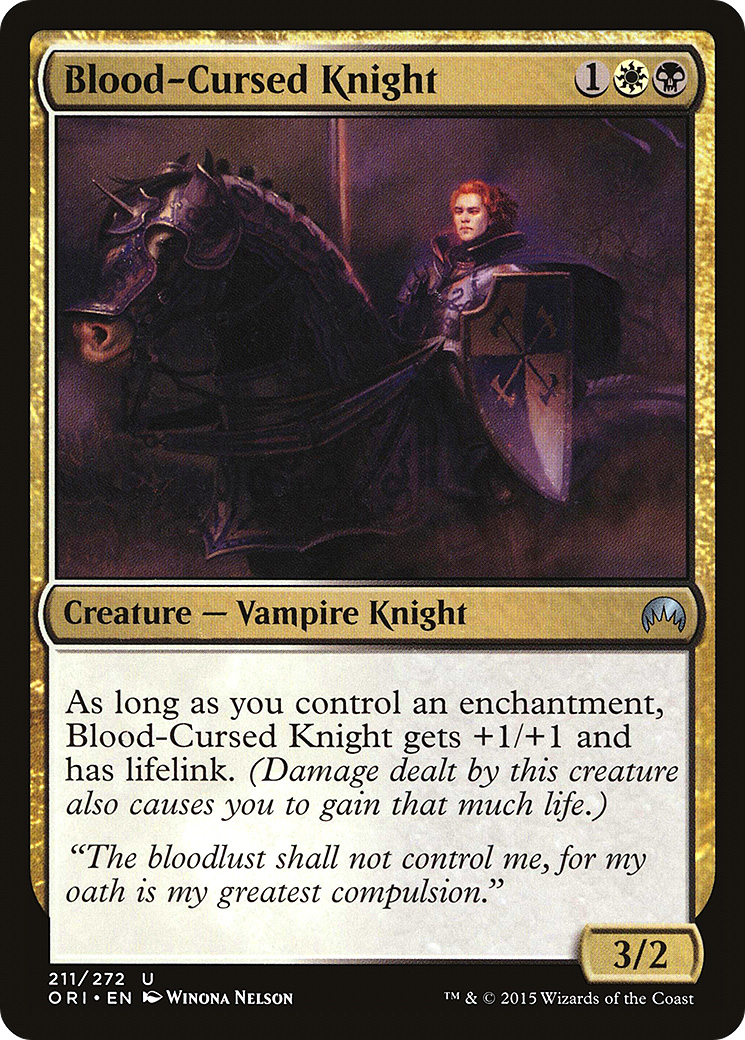 Blood-Cursed Knight (ORI-211) - Magic Origins