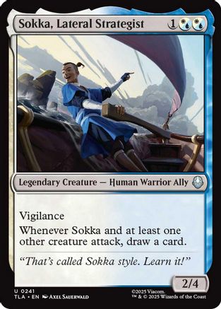 Sokka, Lateral Strategist (TLA-241) - Avatar: The Last Airbender