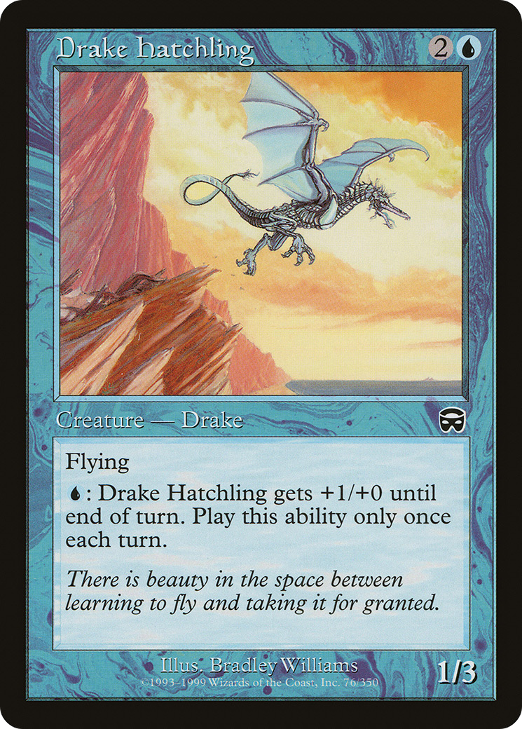 Drake Hatchling (MMQ-076) - Mercadian Masques Foil