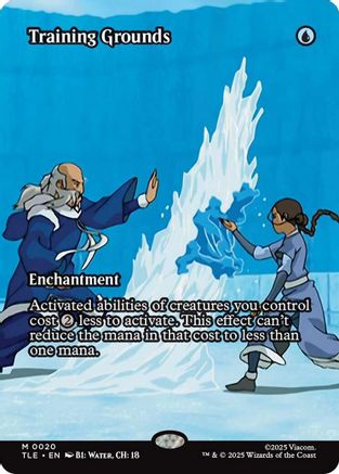 Training Grounds (Borderless) (TLE-020) - Avatar: The Last Airbender: Eternal-Legal