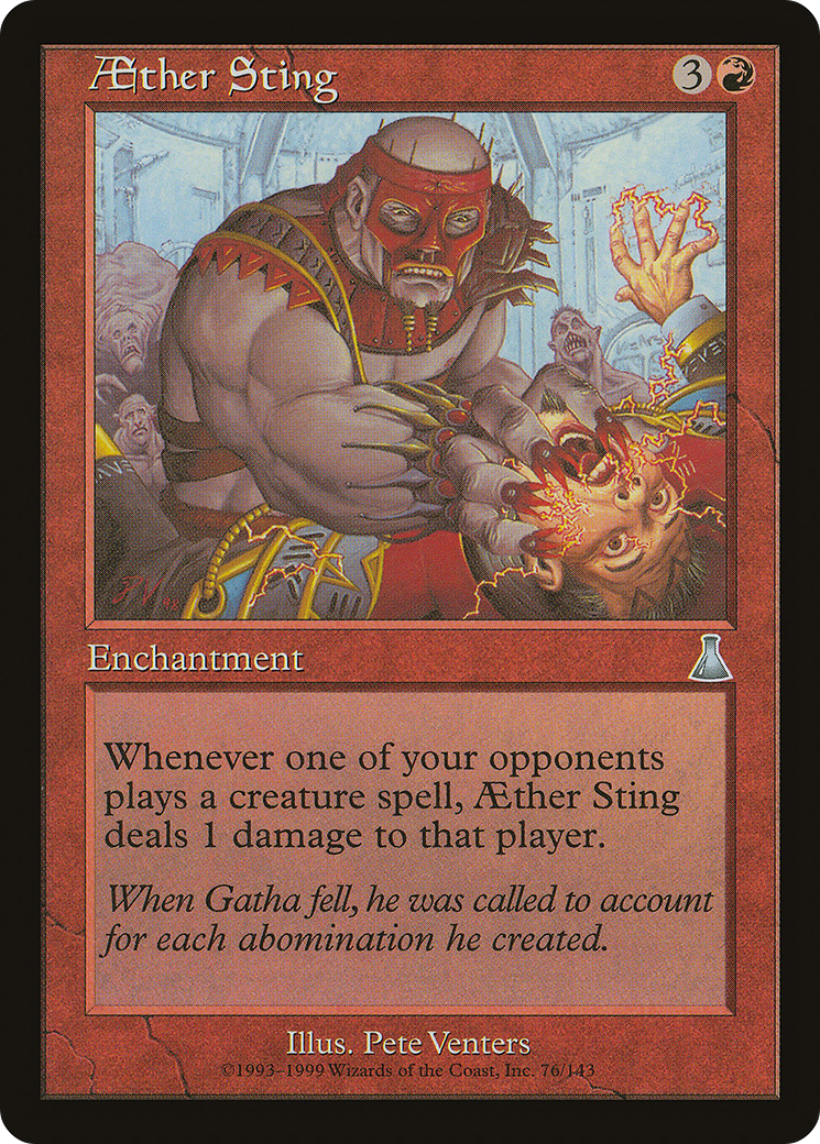Aether Sting (UDS-076) - Urza's Destiny