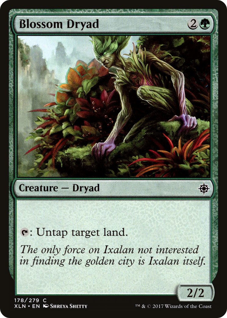 Blossom Dryad (XLN-178) - Ixalan Foil