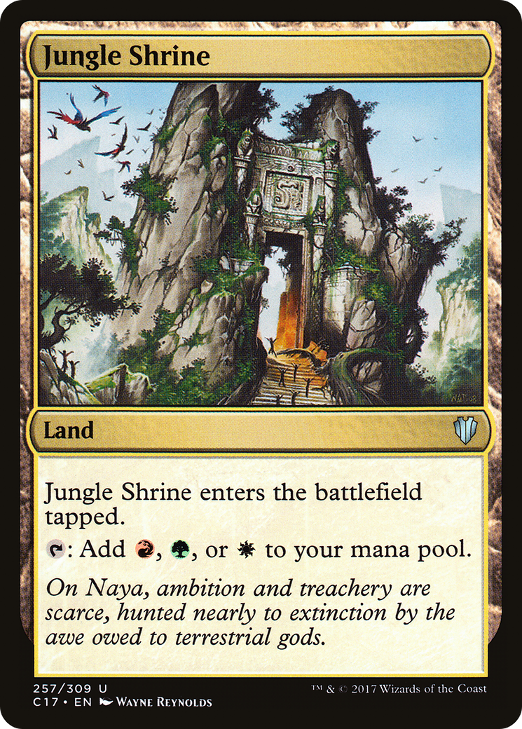 Jungle Shrine (C17-257) - Commander 2017