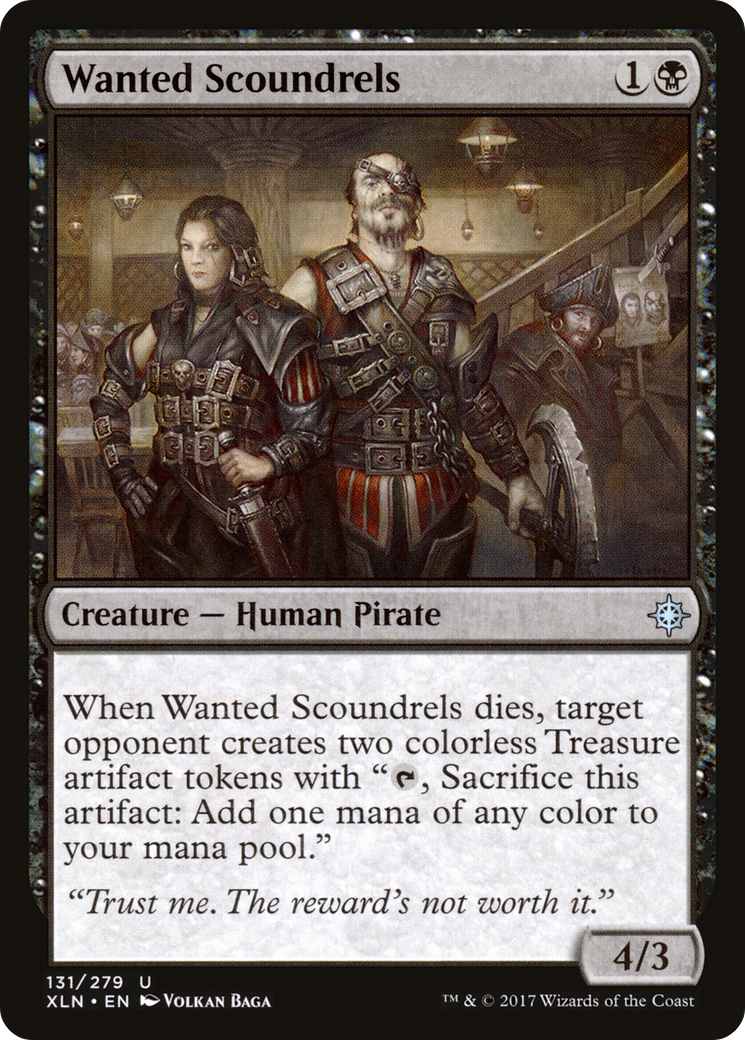 Wanted Scoundrels (XLN-131) - Ixalan Foil