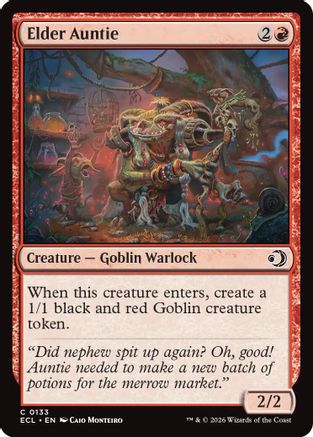Elder Auntie (ECL-133) - Lorwyn Eclipsed Foil