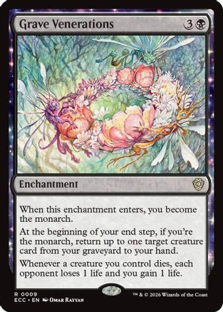 Grave Venerations (ECC-009) - Commander: Lorwyn Eclipsed