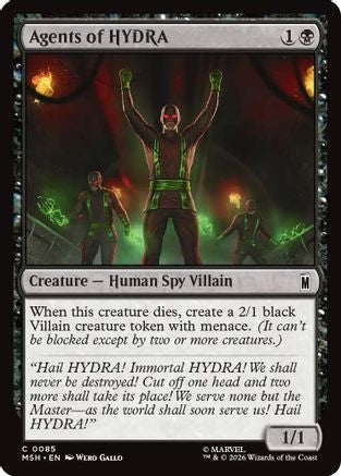 Agents of HYDRA (MSH-085) - Marvel Super Heroes