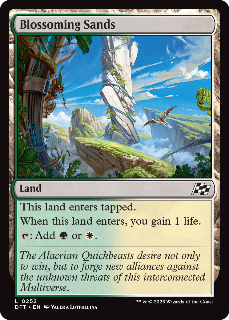 Blossoming Sands (DFT-252) - Aetherdrift