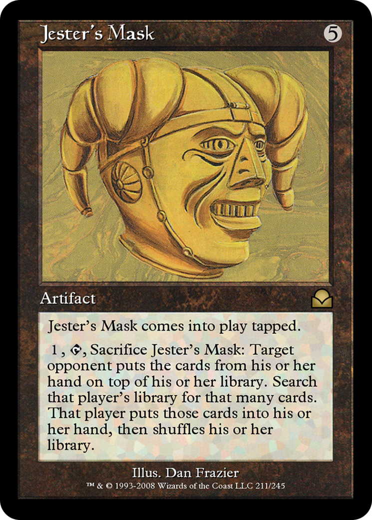 Jester's Mask (ME2-211) - Masters Edition II Foil