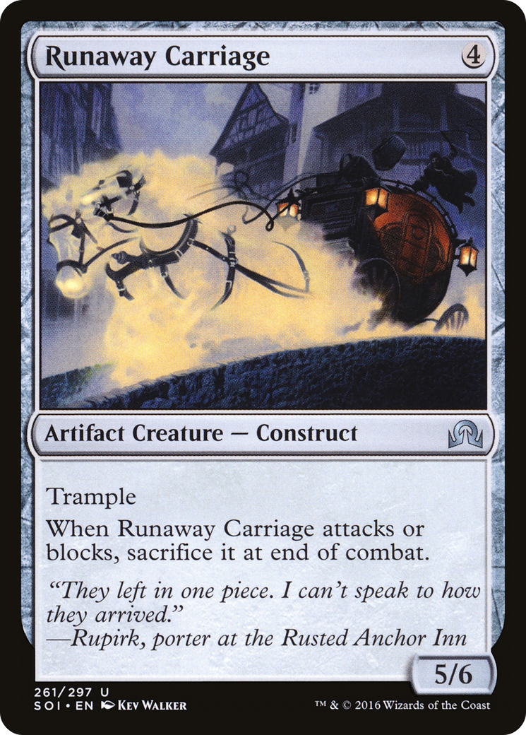 Runaway Carriage (SOI-261) - Shadows over Innistrad