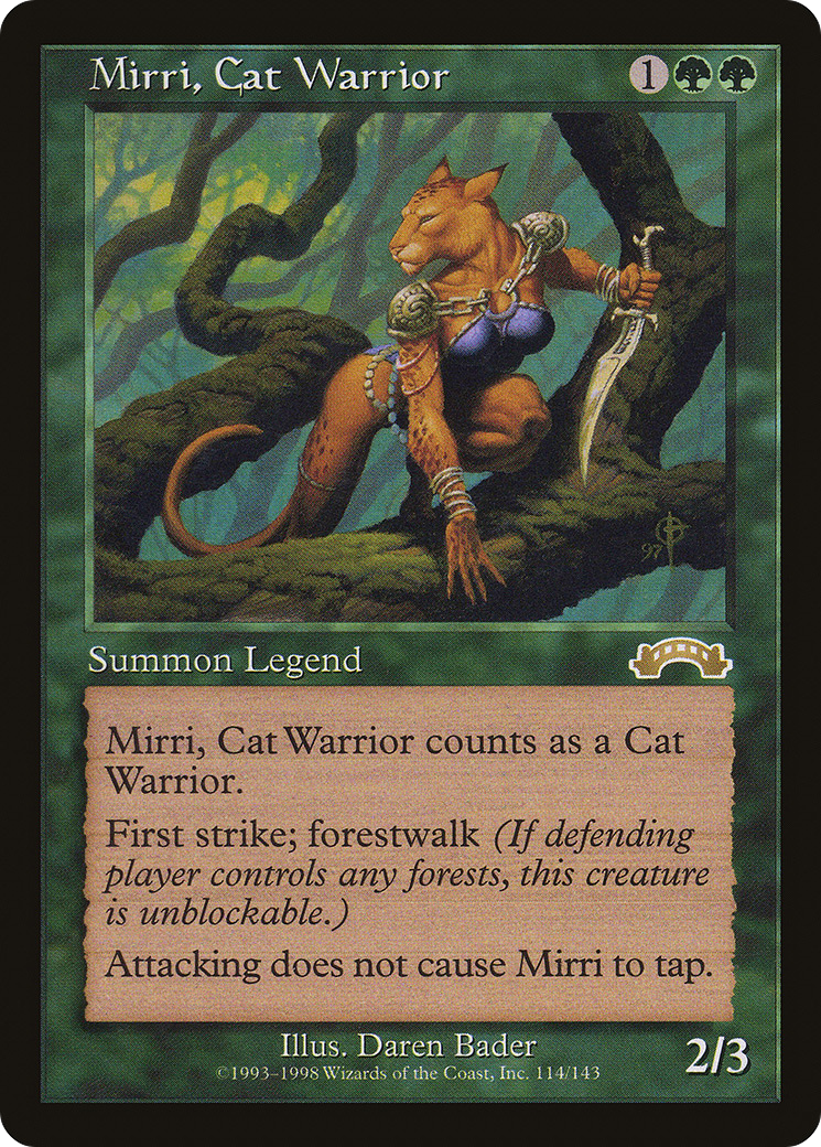 Mirri, Cat Warrior (EXO-114) - Exodus