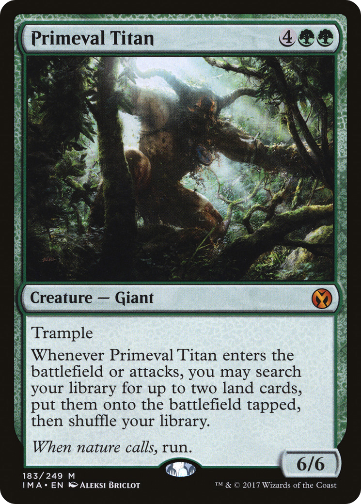 Primeval Titan (IMA-183) - Iconic Masters