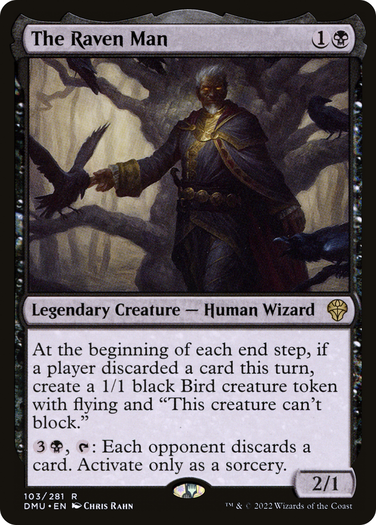 The Raven Man (DMU-103) - Dominaria United Foil