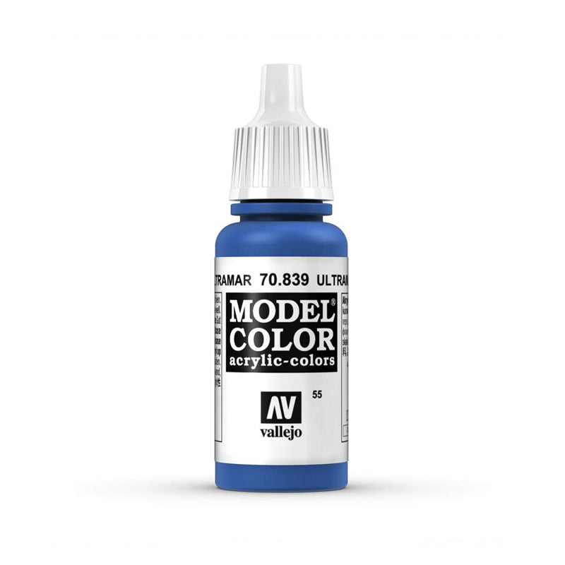 Vallejo Model Color: Ultramarine 70.839 (17ml)