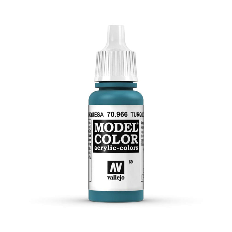 Vallejo Model Color: Turquoise 70.966 (17ml)