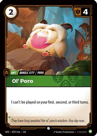 Ol' Poro (029/166) - Vendetta Foil