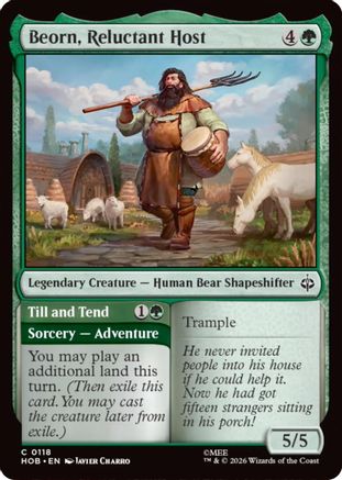 Beorn, Reluctant Host (HOB-118) - The Hobbit Foil