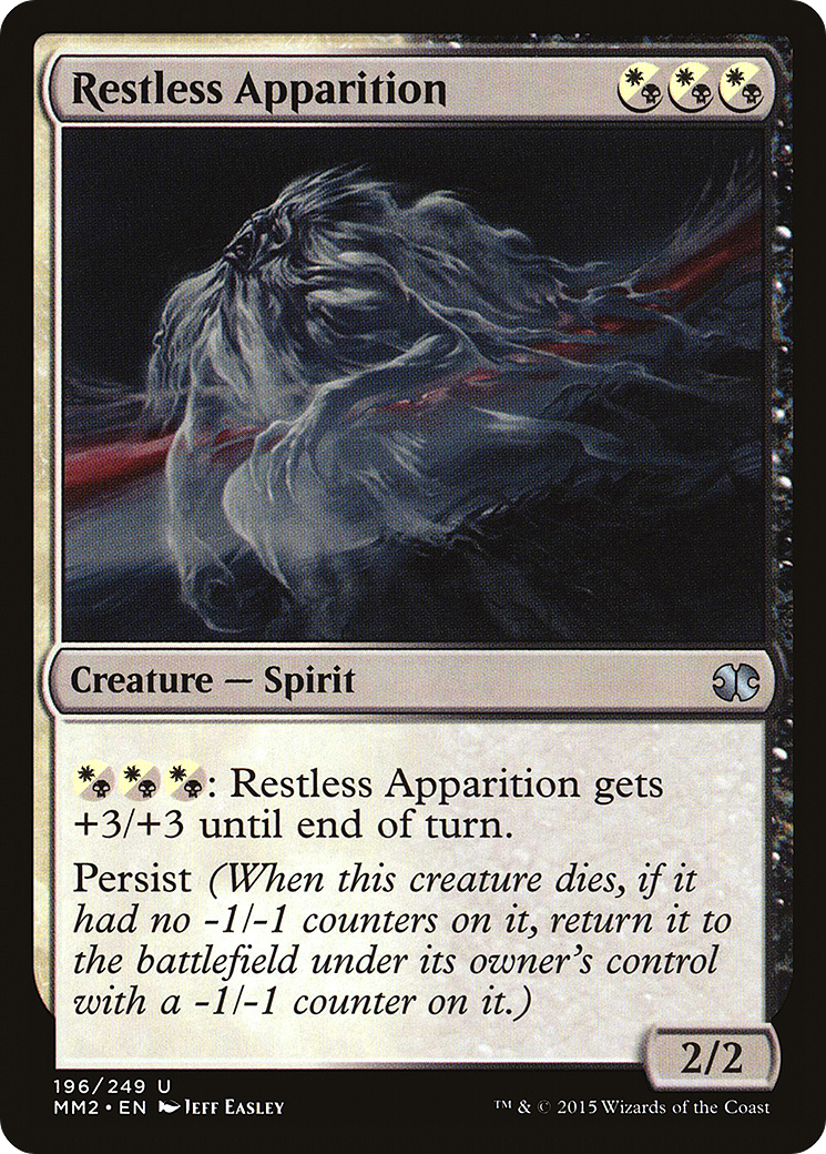Restless Apparition (MM2-196) - Modern Masters 2015
