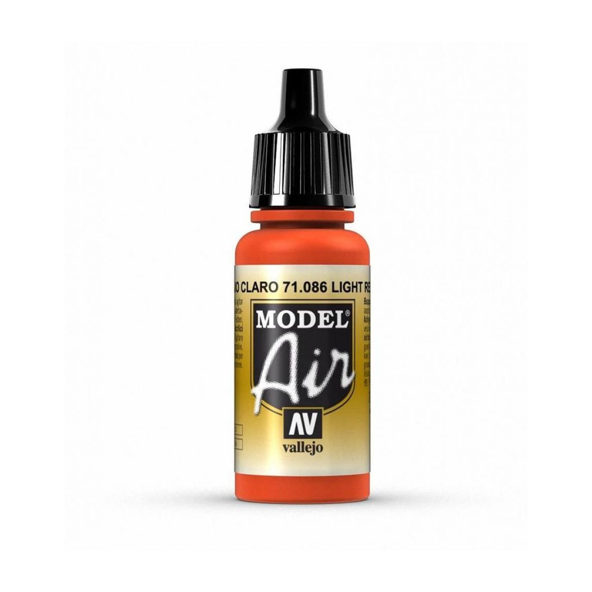 Vallejo Model Air: Light Red 71.086 (17ml)