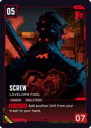 Screw - Lovelorn Fool (B018) - Welcome to Night City Beta
