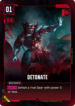 Detonate (B031) - Welcome to Night City Beta