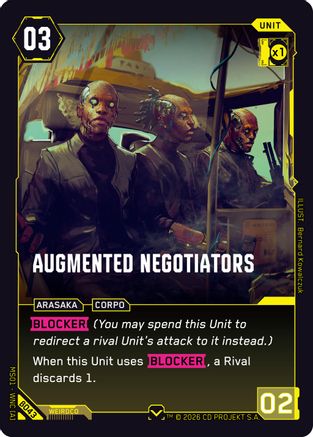 Augmented Negotiators (B043) - Welcome to Night City Beta