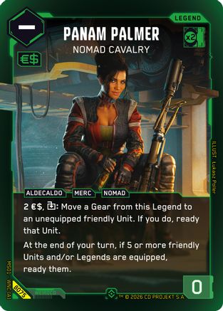 Panam Palmer - Nomad Cavalry (Epic) (B075) - Welcome to Night City Beta Foil
