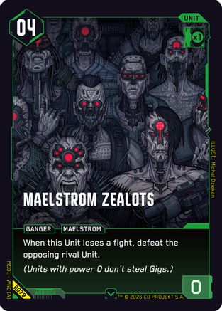 Maelstrom Zealots (B079) - Welcome to Night City Beta