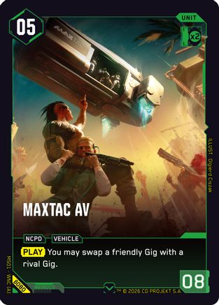 MaxTac AV (B080) - Welcome to Night City Beta