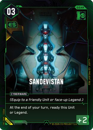 Sandevistan (B095) - Welcome to Night City Beta